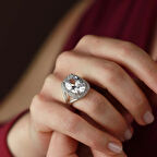 Zirkon Taşlı Model Gümüş Yüzük