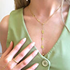 Y Model Kişiye Özel Gümüş Kolye 