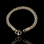 Oksitli Zincir Modeli Gümüş Erkek Bileklik