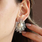 Boom Party Gümüş Küpe