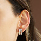 Msska Model Bombeli Gümüş Küpe