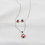 Uğur Böcekli Mine İşli Çocuk Set