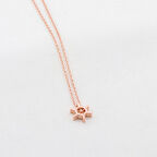 Gemi Dümeni Rose Altın Kaplma Kolye