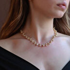 Tffny Model Gold Kaplama Gümüş Kolye