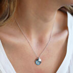 Fortuna Modeli Gümüş Kolye