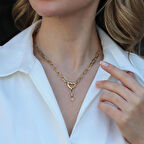 Kalp Hallow Gümüş Kolye