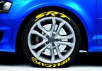 Hellcat SRT Sarı Kalıcı Lastik Yazısı Hellcat SRT Sticker 4 Kit