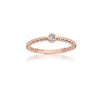 0,20 CT Güverseli 14 Ayar Altın Tektaş-Tasarım 14 Ayar Altın Tektaş Yüzük-Hediye Tek Taş Altın Yüzük