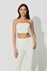 Ekru Fermuarlı Büstiyer SS23CT4724EK