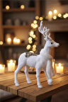 Beyaz Geyik Figürü – 35 cm