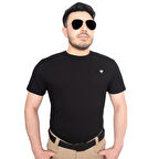 Wolftrap Comfort Erkek Kısa Kollu Siyah T-Shirt