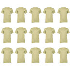 15'li Asker Fanilası Haki, Acemi Ve Bedelli Asker İçin Kısa Kollu Askeri Atlet