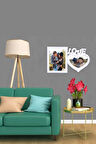 2'li Love Fotoğraf Çerçevesi