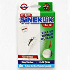 Boss Tape Pencere Cam Sineklik 125x150cm Cırt Bantlı