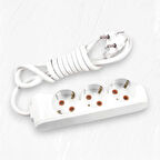 Viko Multi-Let Kablolu Grup Priz 3'' Lü 3 Metre