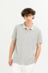 Polo Yaka Slim Fit Basic Erkek T-shirt