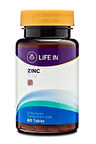 Life In Zinc Tablet – Bağışıklık Sistemi ve Cilt Desteği, 60 Tablet