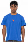 FLAMINGO t-shirt BLUE