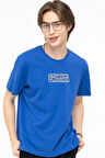 MORE PLEASURE t-shirt BLUE