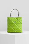 CHORLOTTE KADIN OMUZ ÇANTASI  LIGHT GREEN 