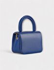 Mini Saks Mavisi Çapraz Askılı Ve El Çantası Helen
