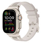 Apple Saat Kordonu Duke Whıte  Ultra 2 49mm bant 42mm 44mm 45mm Mecha bilezik için IWatch serisi 9 8 7 6 5 4 Se 3 2