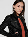 Only OnlBandit Faux Leather Biker Otw Noos Kadın Ceket