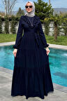 Jale Elbise Lacivert