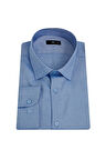 Uki Mavi Slim Fit Uzun Kol Oxford Klasik Gömlek