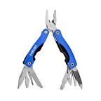 Hegi 10 Fonksiyonlu Paslanmaz Çelik Kamp Pensesi - Mavi