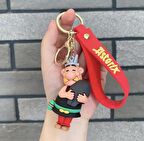 Asterix  Karakterleri Silikon Anahtarlık Çanta Süsü