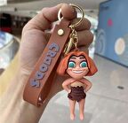 Crood Karakterleri  Eep Silikon Anahtarlık Çanta Süsü