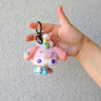 Sanrio Kuromi 3D  Figür Anahtarlık