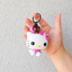 Sanrio Hello  Kitty 3D   Figür Anahtarlık Koca  Kafa