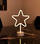 Yıldız Neon Gece Lambası
