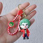 Joker Figürlü Anahtarlık – Kötülüğün İkonik Gülümsemesi Yanınızda!