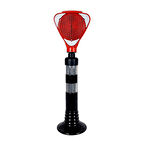 Solar Üçgen Flaşörlü Delinatör Seti Kırmızı