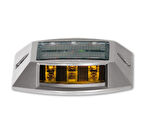 Sarı Solar Yol Butonu 3x3 Ledli