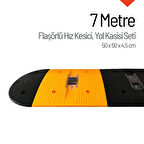 Flaşörlü Hız Kesici, Yol Kasisi 7 Metre