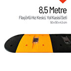 Flaşörlü Hız Kesici, Yol Kasisi 8,5 Metre