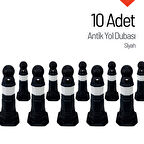 10'lu Antik Yol Dubası Seti Siyah