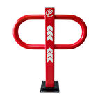 Kilitli Otopark Bariyeri Çıkan Tip, Park Direği