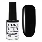 Stamping oje "Tramp Stamp" 02 Siyah 8 ml