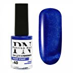 Stamping oje "Tramp Stamp" 40 Parlak Lacivert 8 ml