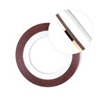 Nail art Yapışkan şerit 1metre Bronz geniş
