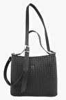 Sosela 67-7152 Clara Kadın Siyah Çapraz Askılı Çanta