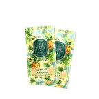 Hawaii Ananas Kolonyalı 150 Yaprak 15 Paket Cep Mendili Islak Mendil