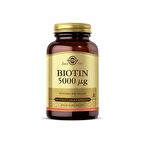 Solgar Biotin 5000 Mg 50 Kapsül