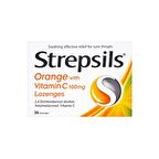 Strepsils C Vitaminli Portakal Aromalı 24 Pastil
