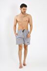 Akbeniz Erkek Gri Deniz Şortu 27485